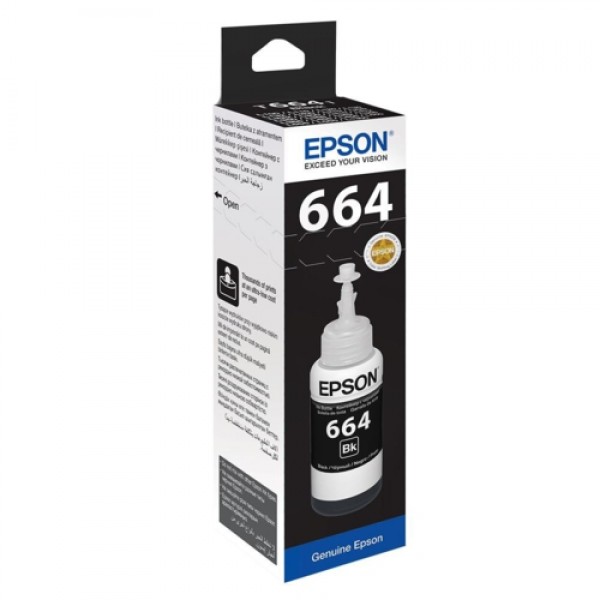 Epson T66414A Mürekkep Kartuş Siyah 